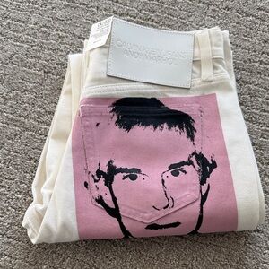 NWT Calvin Klein Andy Warhol Jeans / Size 27